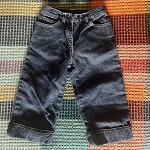 Jacadi Wide Leg Denim Pants